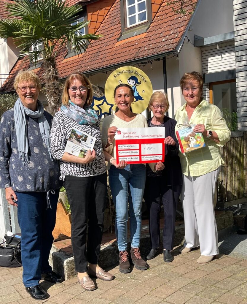 TSV AMICITIA 06/09 Turnabteilung spendet an Kinderhospiz Sterntaler