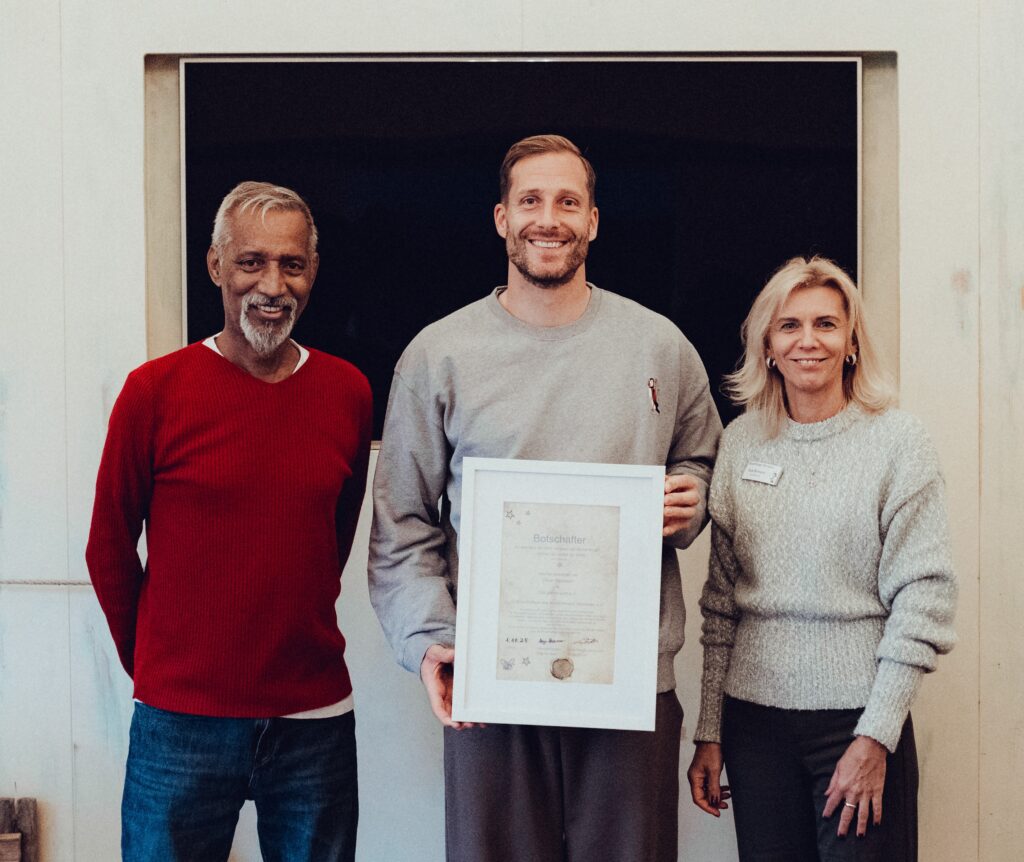 Oliver Baumann, Torwart der Deutschen Nationalmannschaft, Bundesliga Rekordspieler, Kapitän und Torwart der TSG 1899 Hoffenheim ist neuer „Botschafter des Kinderhospiz Sterntaler e.V.“