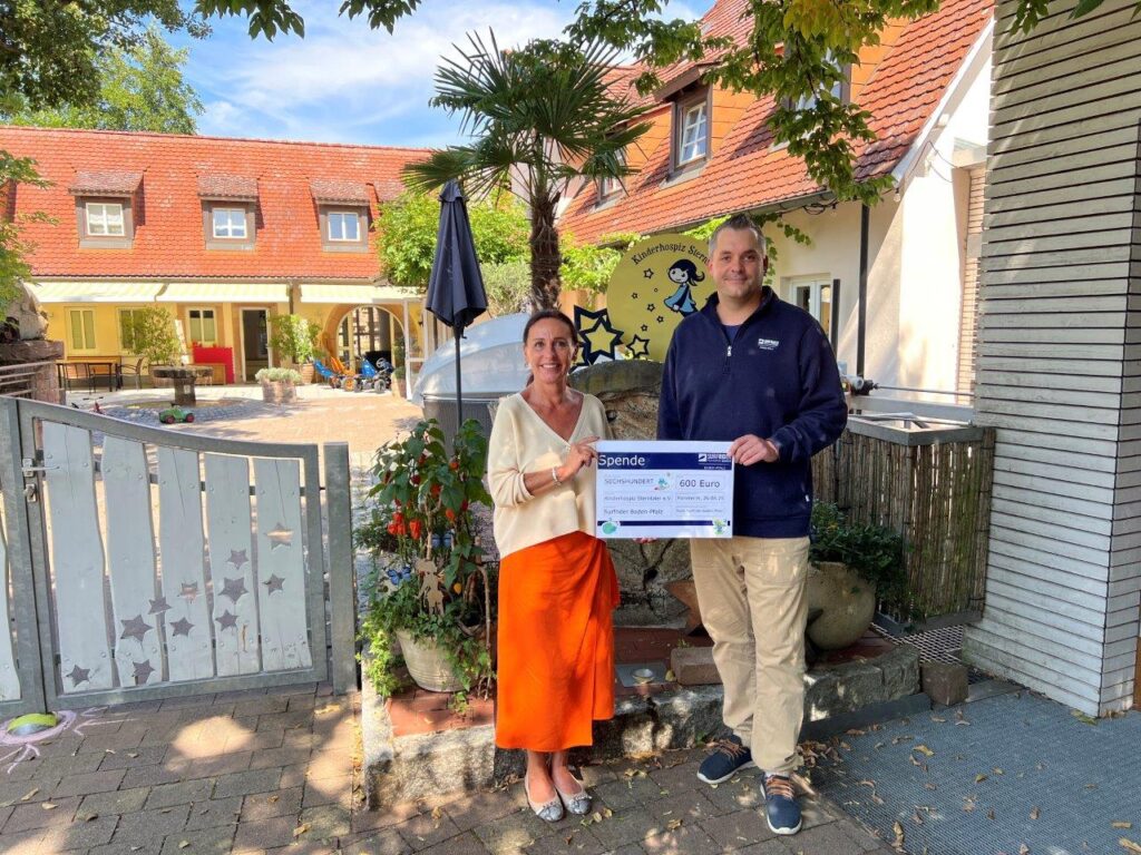 Spendenaktion der Surfrider Baden-Pfalz für das Kinderhospiz Sterntaler