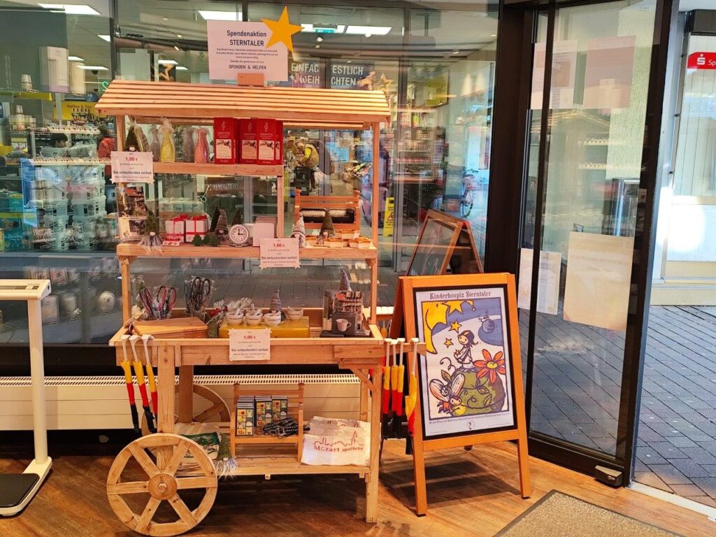 Mozart Apotheke Oftersheim spendet an Kinderhospiz Sterntaler
