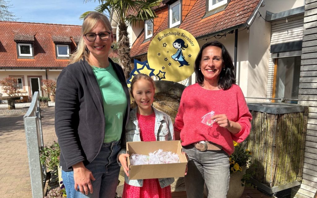 Carlas tolle Spendenaktion für das Kinderhospiz Sterntaler