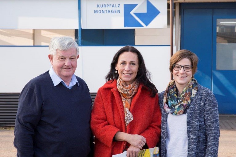 Kurpfalz Montagen GmbH spendet an das Kinderhospiz Sterntaler