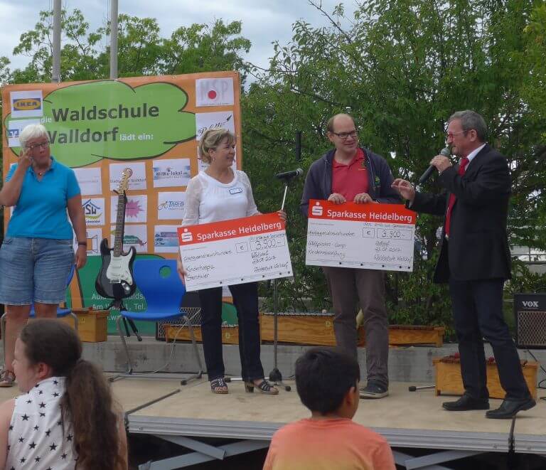 Sponsorenlauf der Waldschule Walldorf