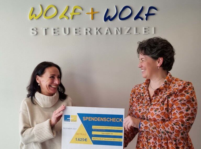 Wolf & Wolf unterstützt Kinderhospiz Sterntaler