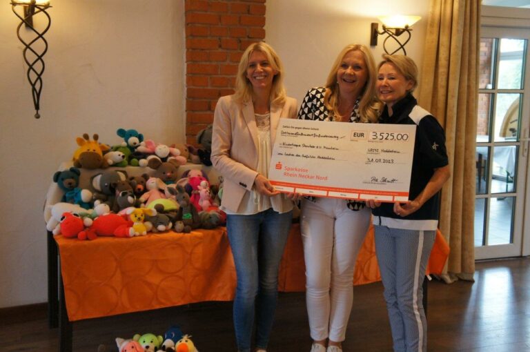 Erfolgreiche Spendenaktion der Ladies des Golfclubs Heddesheim